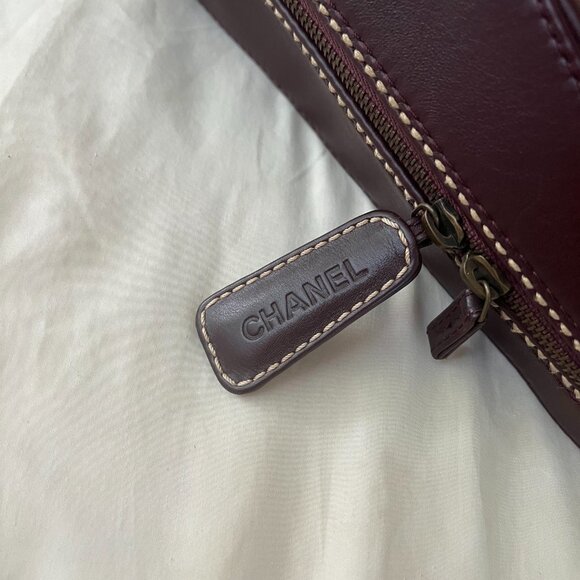 Vintage Chanel Surpique Bowler Bag - Picture 5 of 12